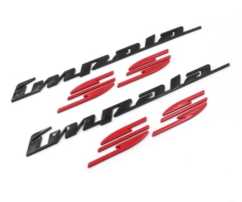 Emblèmes Impala SS 1994-1996 avec design autocollant bicolore résistant aux intempéries - 3