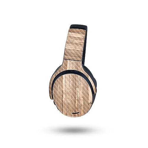 Image of MightySkins Carbon Fiber Skin Compatible with Skullcandy Crusher ANC 2 - On The Fence | Protective, Durable Textured Carbon Fiber Finish | Easy to Apply