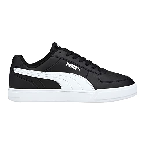 Image of PUMA Unisex's Caven Sneaker, Puma Black Puma White Puma White, Womens 12