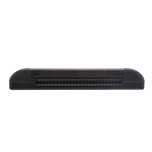 Image of Gugxiom Game Card Converter for Retron 5 /3 /2, Mega Drive & Genesis, MS to MD Adapter for Classic Gaming & Retro Console (Black Transparent)