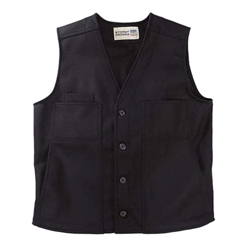Stormy Kromer The Button Vest - Cold Weather Men’s Wool Waistcoat