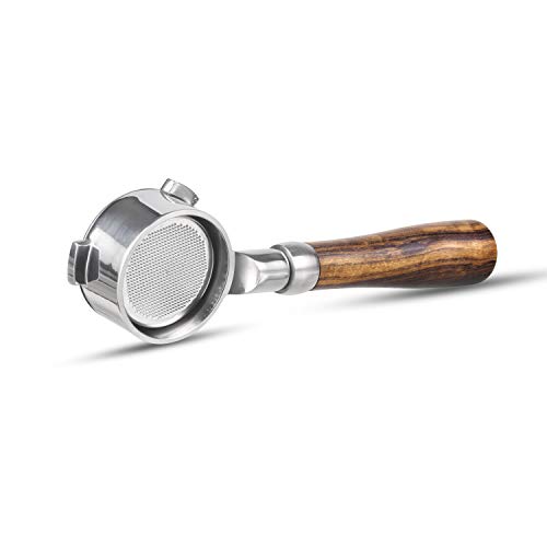 54mm Bottomless Portafilter, MATOW 54mm Bottomless Naked Portafilter Compatible with 54mm Breville Barista Series and 54mm Breville Machines (Filter Basket Included) - Thumbnail 3