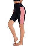 Aunua Damen Neoprenshorts 3mm Neoprenanzug-Shorts Blackpink 2XL
