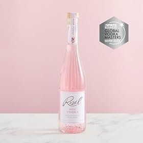 Rozél Rosé Vodka, Fruit Flavoured Vodka Inspired By Rosé Wine Notes – Raspberry White Peach And Pink Grapefruit Flavours. Perfect For Pairing With Mixers And Using In Cocktails 37.5% Alcohol, 70cl