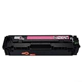 Cartuccia toner compatibile con HP 202A 202X CF500AM per stampanti 254dw 254nw 280nw 281fdw offre prestazioni affidabili e risultati di stampa uniformi (rosso)