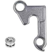 Derailleur Hanger 2, Compatible with GT Dropout ATIDH0021 Silver Aluminum Alloy Bike Frame Tail Hook for GT Aggressor, Avalanche, Zaskar, Outpost, Laguna, Ricochet & More