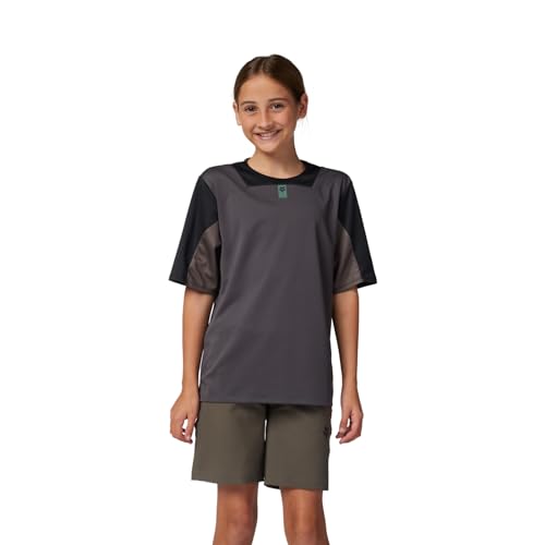 Fox Racing Youth Defend Short Sleeve Jersey Graphite
