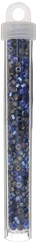John Bead Czech Glass Seed Beads 2/0 Crystal/Copper Lined - 66 g Vial (3x22g), of DIY Jewelry Making Beads Preciosa (Jablonex)
