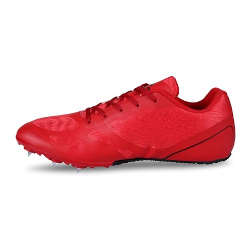 Image of NIVIA SPIRIT 2.0 Track & Field Shoes for Men | Athletic Track Shoes with Spikes | Perfect for Sprints, Long Jump, and Discus | Run Like a Star, Shine Like a Champion | Available in Dynamic Red & Royal Blue