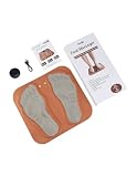 Useek Massaggiatore Plantare EMS, Ricaricabile USB, Polimero Acrilico e Poliuretano, 125g, 6 Modalità e 15 Intensità, 32x30x1cm