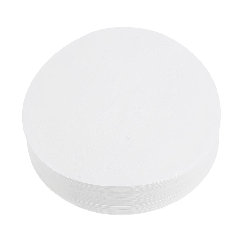 Maxbell Pack Of 100 Pieces Laboratory Ashless Quantitative Filter Paper 1-3Um 9Cm-image-1