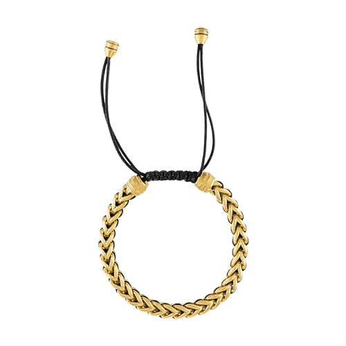 Bulova Men's Jewelry Classic Polished Stainless Steel Link Braided2