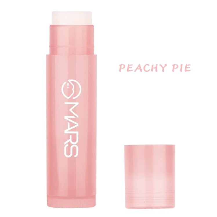 Image of MARS Full of Water Lip Color Balm - Peachy Pie | Velvety Soft Lips with Shea Butter & Juicy Peach Scent