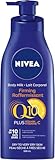 NIVEA Q10+ Firming Body Lotion | With 2 antioxidants : Q10 coenzyme + Vitamin C for healthy looking skin | Quick Absorbing | Firmer Feeling Skin in 10 Days | For Dry to Very Dry Skin