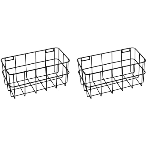 Rayher Black Mesh Pegboard Storage Basket Cover