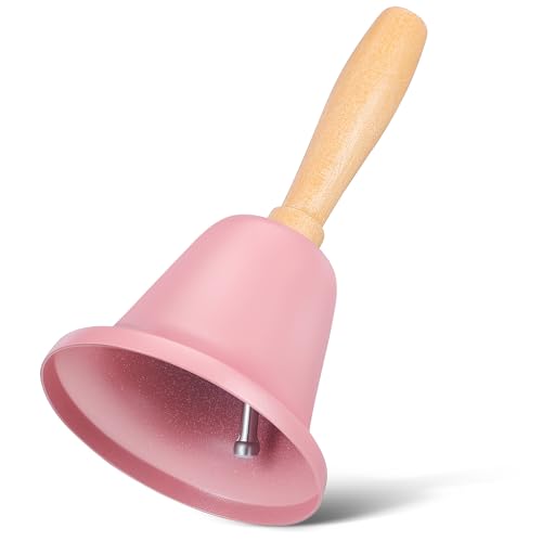 Clochettes de Noël Vintage et Décorations : Mini Clochette Rose, Cloche Géante LED, Sonnerie d’Église, Enseigne Néon, Carillon Porte – Décoration Noël Élégante en Bois