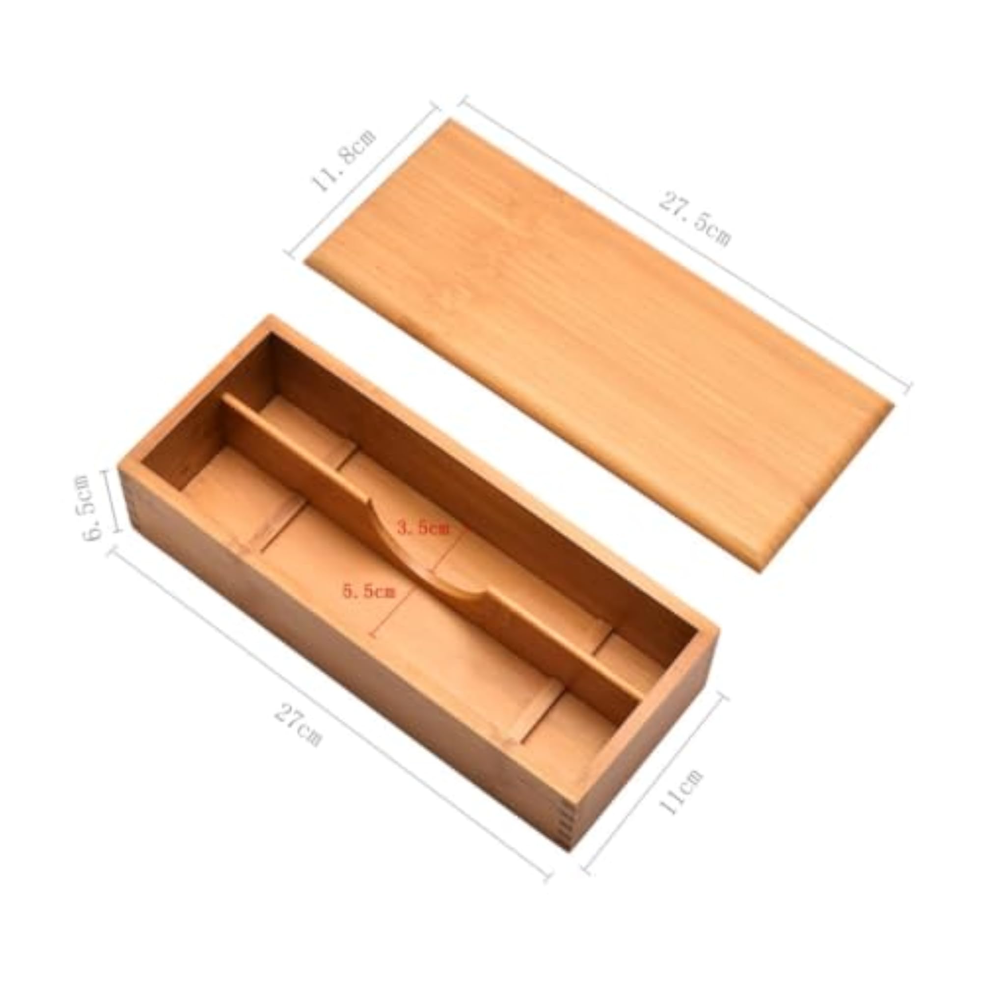 Divided Utensil Organizer with Lid