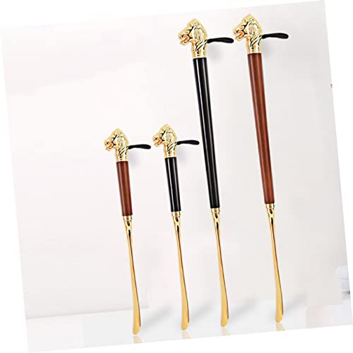 SUPVOX 2 Peças De Ferramentas Para Crianças Ferramentas De Madeira Chifre De Sapato Ajudante De Calç