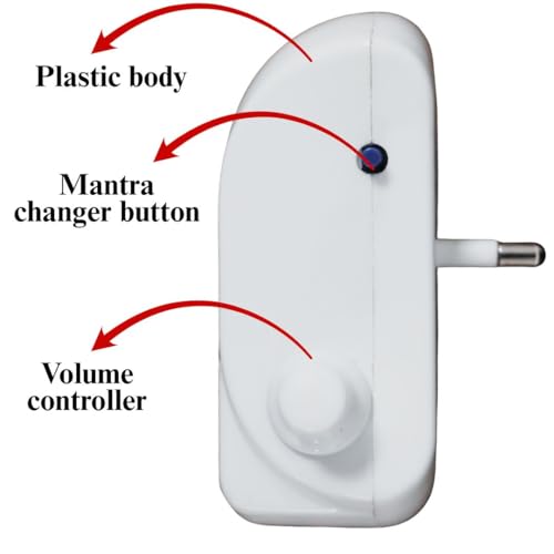 Image of Jai Shree Ram Chanting Box for Prayer Mantra Device (220 /240V AC Power) Continuous Chants Speaker Jaap Meditation