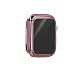Produktbild kwmobile Hülle kompatibel mit Apple Watch 40mm (Series 4/5) - Silikon Fullbody Cover Case Schutzhülle in Rosegold