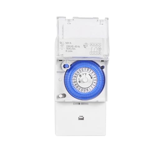 Temporizador mecánico SUL181H SUL181D de 24 Horas, relé eléctrico programable for el hogar, CA 220 V, Temporizador de riel DIN.(Sul 181 H)