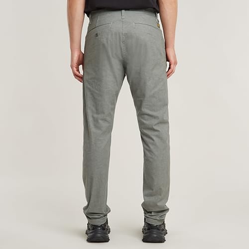 G-STAR Herren Bronson 3.0 Slim Chino, Mehrfarben (gs Grey/Milk Dobby D26336-D921-H061), 36W / 36L – Ansicht 2