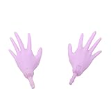 Replacement Parts for Collectible Monster High Operetta Doll X5106 - Set of Replacement Hands - Left and Right - Light Purple