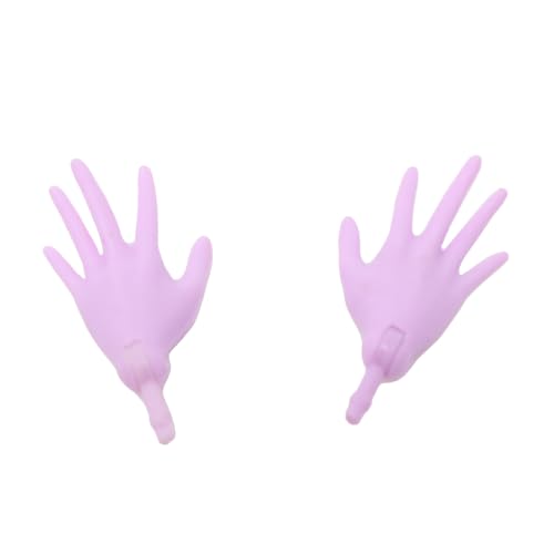 Replacement Parts for Collectible Monster High Operetta Doll X5106 - Set of Replacement Hands - Left and Right - Light Purple