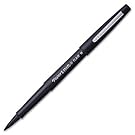 Paper Mate Flair Felt Tip Pens, Medium Point 0.7 mm (2-Dozens, Black)