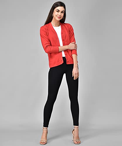 Image of eKools Women's Winterwear Woolen Sweater Cardigans