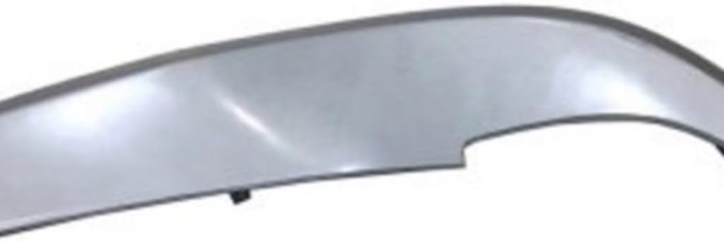 for Toyota Highlander 2021 2022 Bumper Cover Molding Passenger Side | Front | Lower | for XSE Model | Made of Plastic | Silver | Replacement for TO1047120 | 191275867709, 527120E060