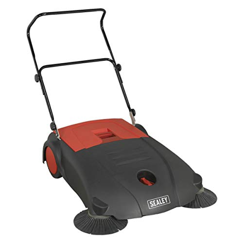 Sealey FSW80 Floor Sweeper, 800mm, Black
