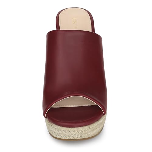 Allegra K Women's Espadrilles Wedges Wedge Sandals2