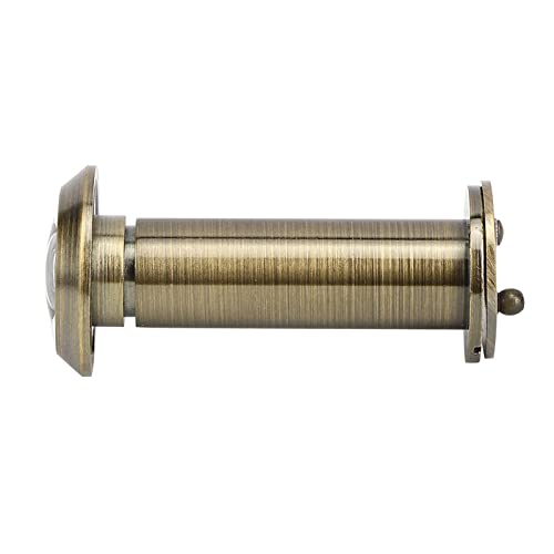 Mirilla de seguridad para puerta con ángulo de visión de 220 grados antirrobo con cubierta trasera para uso en hogar (Apertura 16-Qinggu extendida para grosor de puerta 16-23 mm) miniatura 4