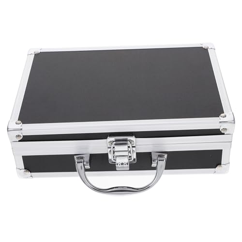 BESTonZON Travel Containers Aluminum Carrying Case Hard Briefcase Cadence Case for Men