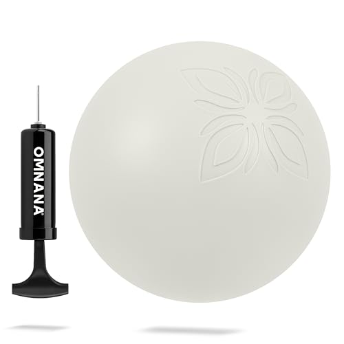 OMNANA® Moon™ Pilatesball – Rutschfester Core-Trainer Ø 21 cm aus Eco-Elite PVC, ABS-Zertifiziert, Pilates & Yoga Balance-Ball, handlich 300 g OMNANA® Moon™ Pilatesball – Rutschfester Core-Trainer Ø 21 cm aus Eco-Elite PVC, ABS-Zertifiziert, Pilates & Yoga Balance-Ball, handlich 300 g
