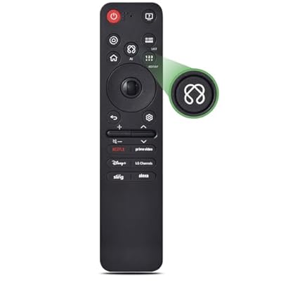 AI Magic Remote for LG Smart TV,Replacement Control for LG 2019-2025 Models,Including OLED, QNED, UHD, LED, LCD,4K,8K,for AN-MR25GA/MR24GA/MR23GA/MR22GA/MR21GA/MR20GA/MR19BA