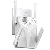 Connexion Gigabit LAN et mode point d'accès - Possibilités d'utilisation flexibles. Le port Gigabit Ethernet intégré permet une connexion filaire particulièrement stable pour les appareils tels que les PC, les consoles de jeux ou les Smart TV. En outre, l'extendeur Wi-Fi peut être utilisé en mode point d'accès pour créer un nouveau réseau Wi-Fi via une connexion filaire.
