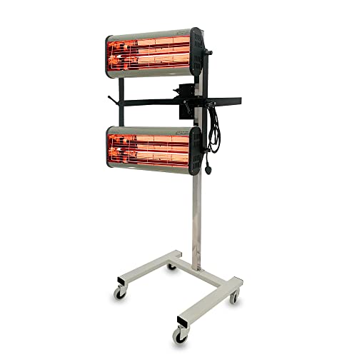 Solary Infrared Paint Curing Lamp with Adjustable Height