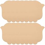 iplusmile 使い捨てスプーン収納ポケット 200枚入り 牛皮紙製防水スプーンパッキングスリーブ ピクニックやテイクアウト向け携帯用食器収納バ