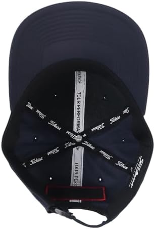 Casquette Titleist Golf Réglable - Bleu Et Gris, Mélange Polyester/Coton