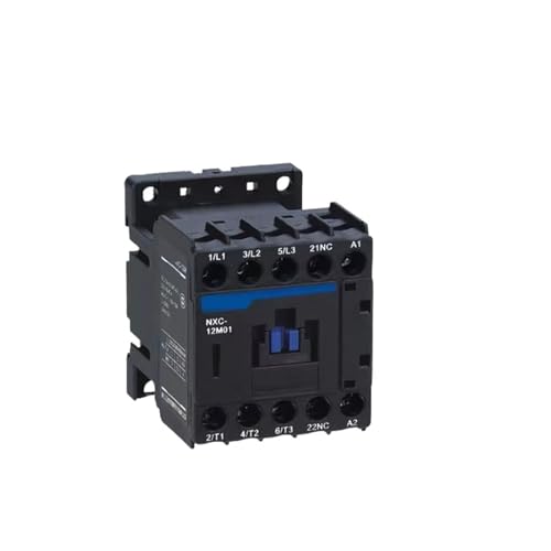 Mini contacteur NXC-06M10 6A 380V contact inverseur 1NC