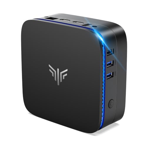 NiPoGi P1 Mini PC Windows 11 pro, AMD Ryzen Embedded R2544 Mini