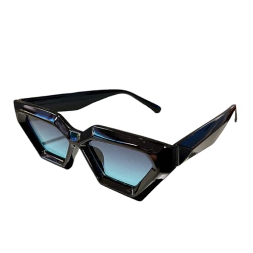 Lunettes de soleil œil de chat en finition rétro et verres dégradés chic