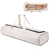Valveric Croquet-Set Tragetasche für Aufbewahrung, 32 Zoll Sport-Reisetasche, Croquet-Schläger Aufbewahrung, Torball-Schläger Organizer für 6 Spieler-Set, Tragbare Croquet-Tasche (Nur Tasche)