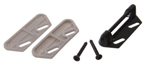 The Hillman Group 852073 Replacement Strike with 2 Shims, Black (2)