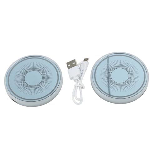 Lawnoval Portavasos LED para coche, 7 colores con sensor de luz y vibración, almohadilla luminiscente impermeable recargable por USB para interior automotriz, paquete de 2