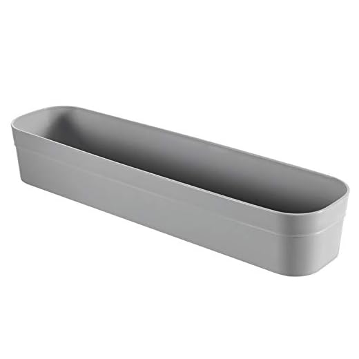Dajar Infinity Drawer Organiser 30 x 7 x 5 cm CURVER Plastic Grey