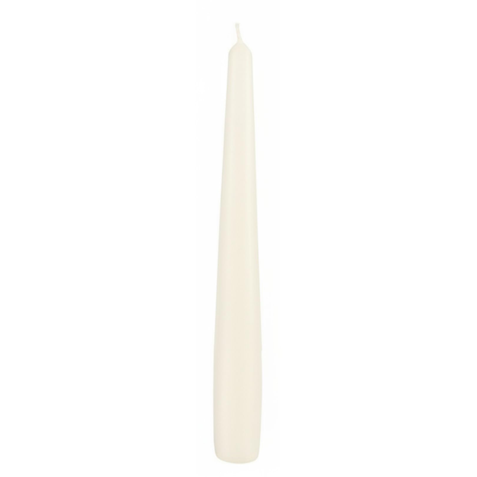 Cereria di Giorgio risthò Lacquer Cone, Wax Candles, Cream, 2.2 X 2.2 X 21 cm, 6 Units