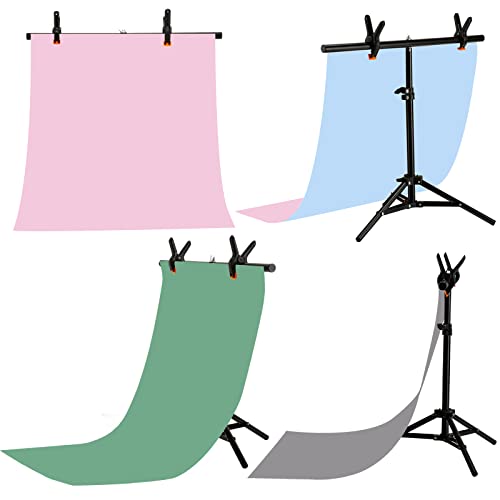 Beiyang Product Photography Backdrop Paper With T Stand, 22X35Inch Double Side 5Pcs 10 Patterns Waterproof Food Backdrops Paper, Tabletop Flat Lay Backdrops Photography For Food Jewelry Cosmetics #TOP7